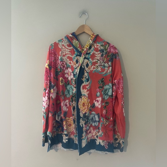 Johnny Was Sweaters - Johnny Was cardigan‎ Hoodie Medium